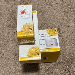 Compact Wax Warmer Kit - Yellow